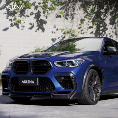 BMW X6M Aulena Design dry carbon performance Front Air Inlet Set