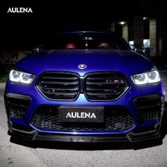 BMW X6M Aulena Design dry carbon performance Front Splitter