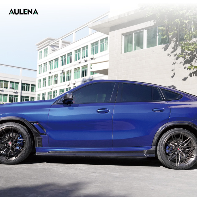 BMW X6M Aulena Design dry carbon performance Side Skirts