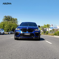 BMW X6M Aulena Design dry carbon performance Front Splitter