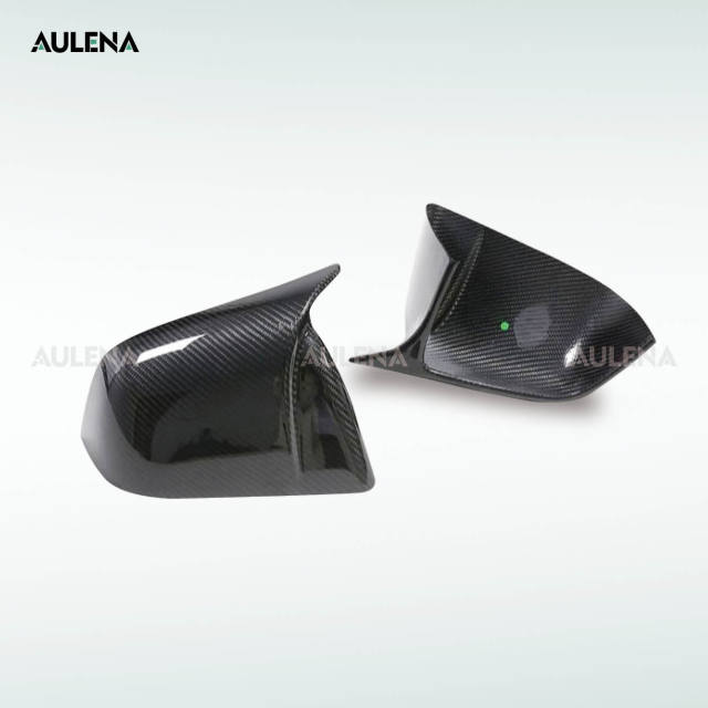 Tesla Model Y Aulena Design dry carbon performance Mirror Cover V2