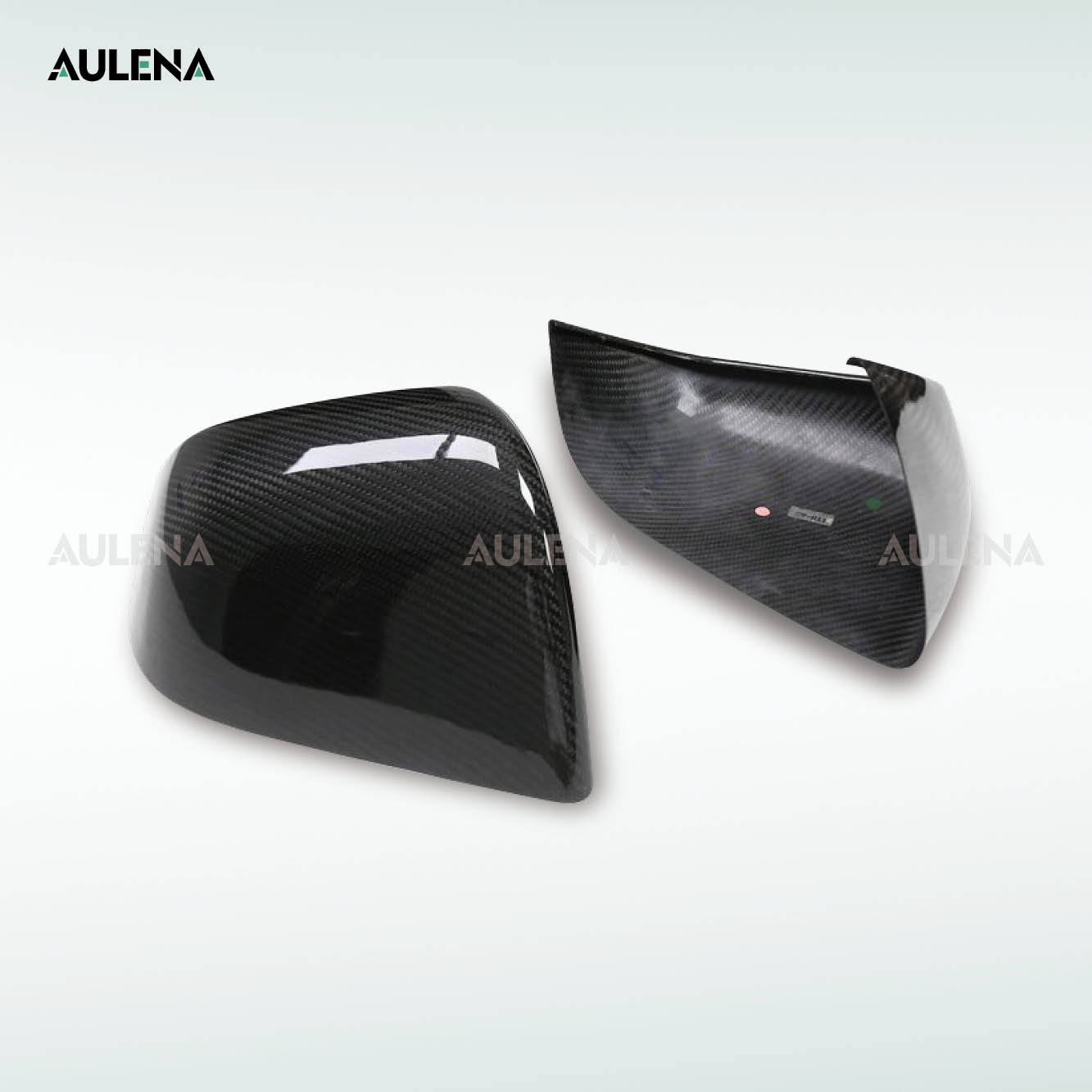 Tesla Model Y Aulena Design dry carbon performance Mirror Cover V1