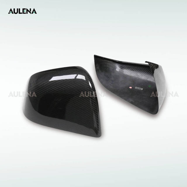 Tesla Model Y Aulena Design dry carbon performance Mirror Cover V1