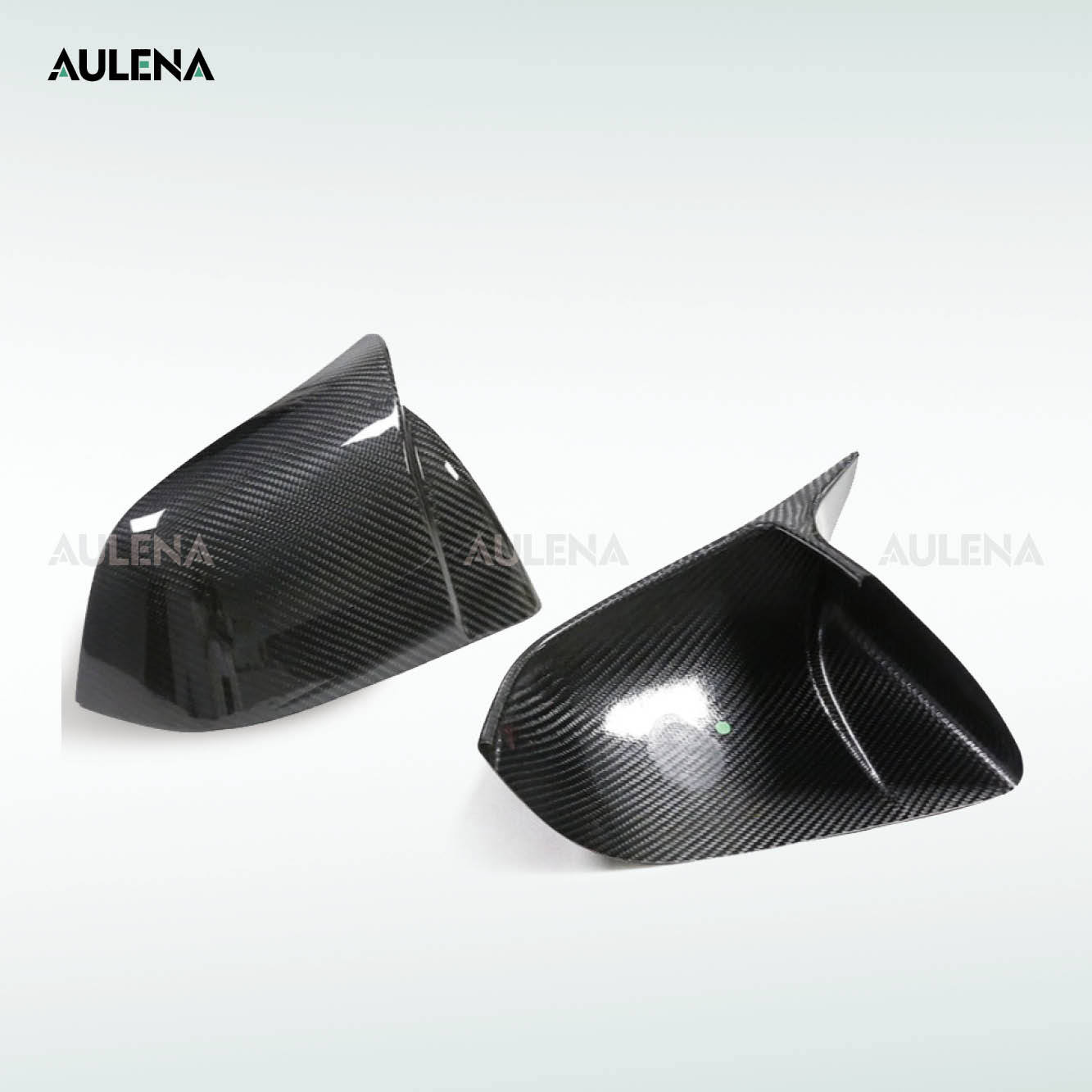 Tesla Model Y Aulena Design dry carbon performance Mirror Cover V2