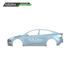 Tesla Model Y Aulena Design dry carbon performance V1 Side Skirts