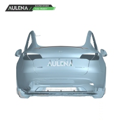 Aulena Design dry carbon performance body kit Tesla Model Y