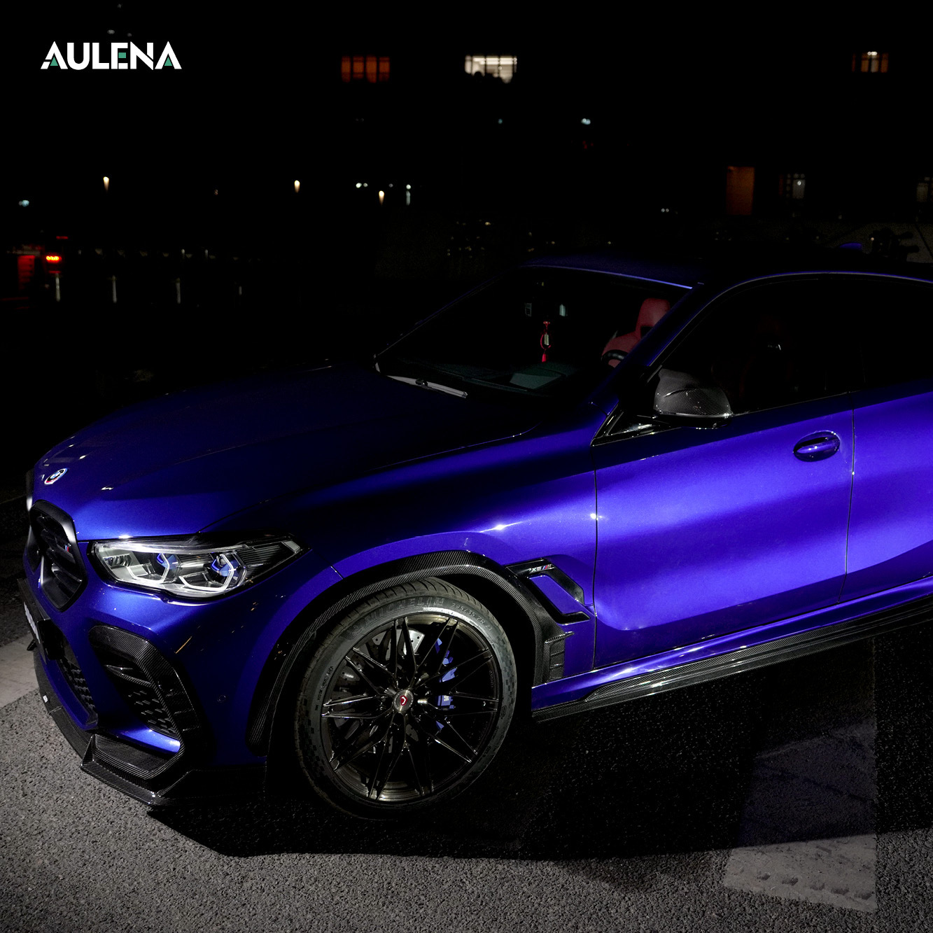 BMW X6M Aulena Design dry carbon performance Wheel Trims