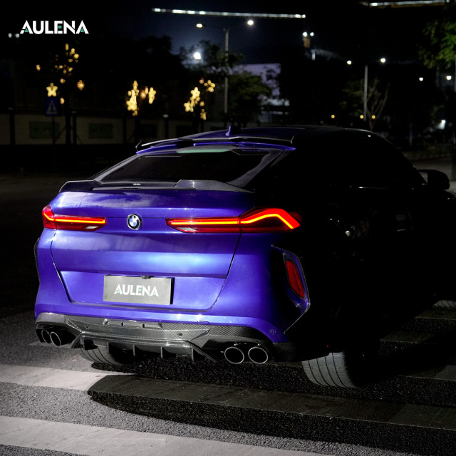 BMW X6M Aulena Design dry carbon performance Rear Spoiler