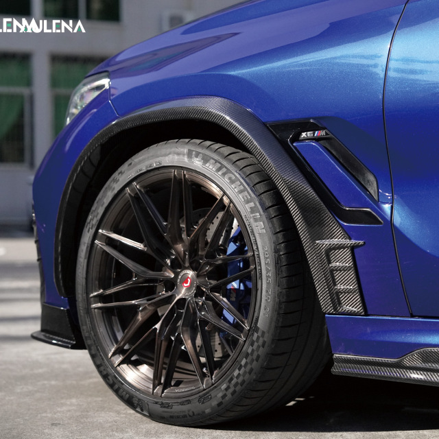 BMW X6M Aulena Design dry carbon performance Wheel Trims