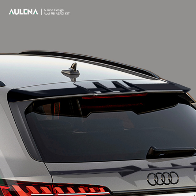 audi rs4 carbon Rear Spoiler