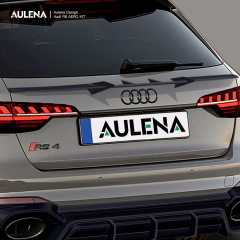 Aulena Design dry carbon performance Audi rs4 Carbon fiber design Rear Wing