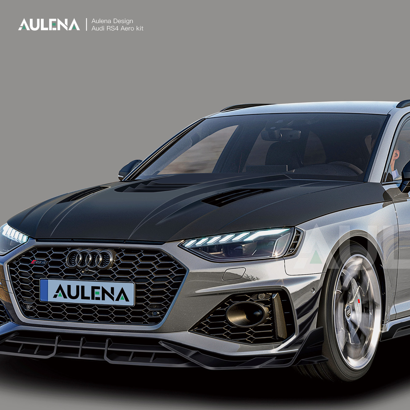 Aulena Design dry carbon performance body kit rs4