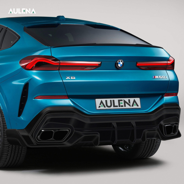 BMW X6 Aulena Design dry carbon performance Rear Diffuser car bumpers
