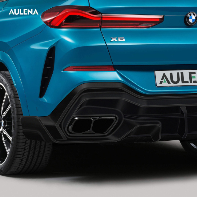 BMW X6 Aulena Design dry carbon performance Rear Diffuser car bumpers