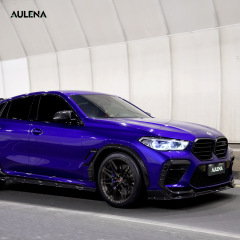 BMW X6 Aulena Design dry carbon performance Side Skirts