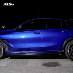 BMW X6 Aulena Design dry carbon performance Side Skirts