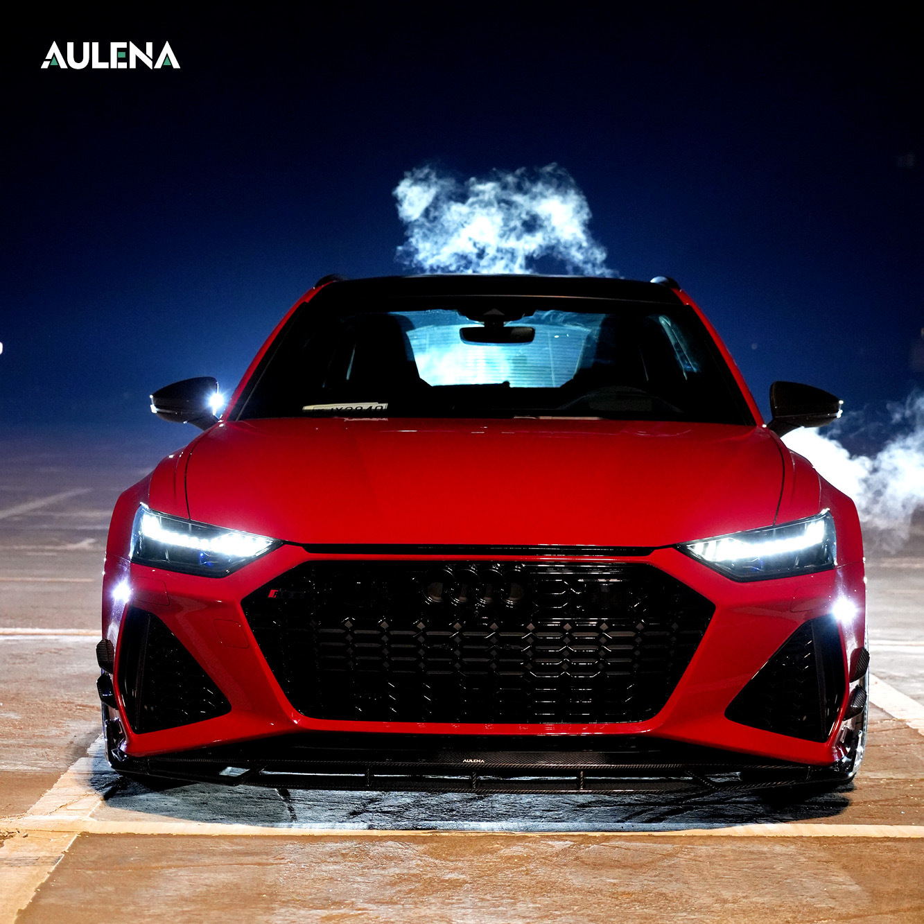 Audi RS6 Aulena Design dry carbon Front Canards