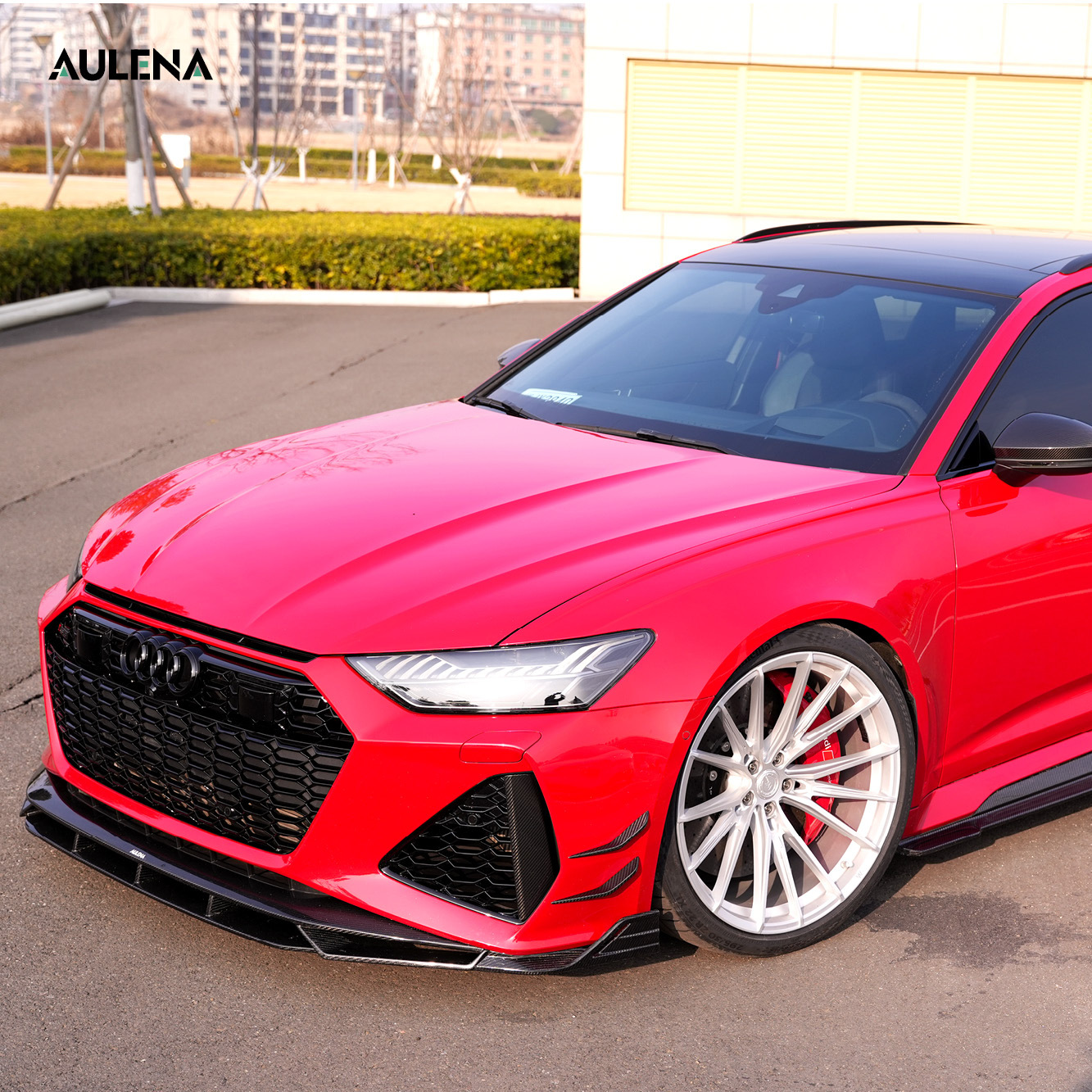 Audi RS6 Aulena Design dry carbon Front Canards