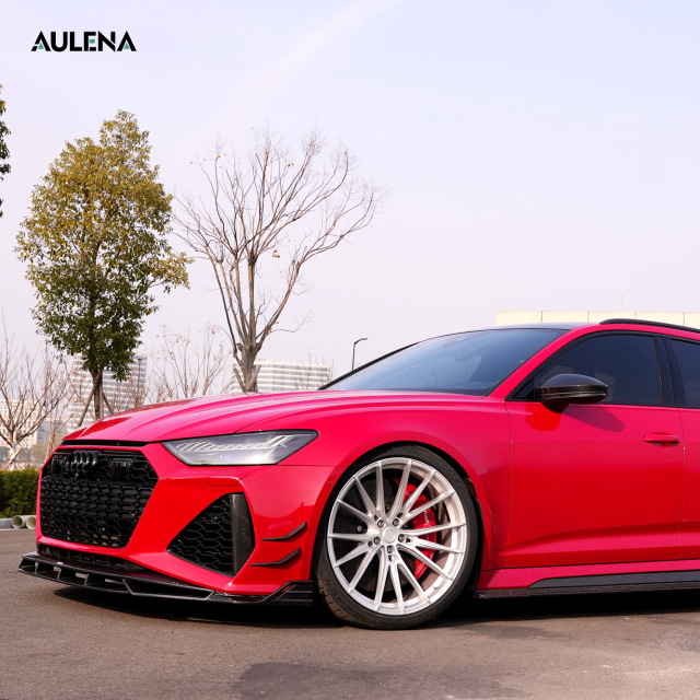 Audi RS6 Aulena Design dry carbon Front Canards