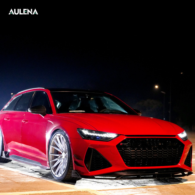 Audi RS6  Aulena Design dry carbon Front Lip