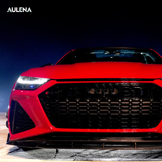 Audi RS6  Aulena Design dry carbon Front Lip