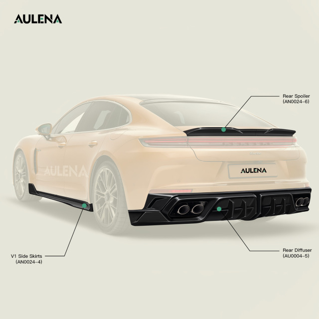 Aulena Design dry carbon performance Porsche Panamera body kit
