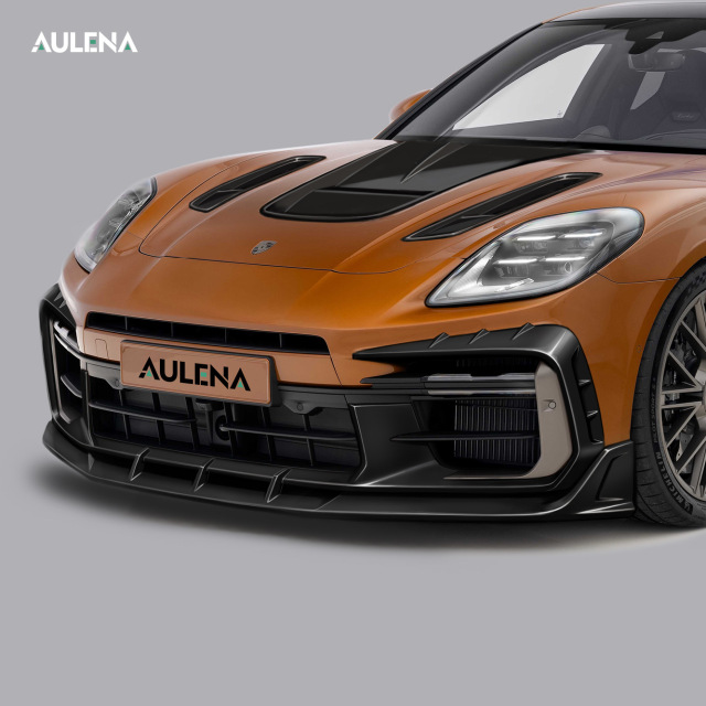 Porsche Panamera Aulena Design dry carbon performance Front Air Inlet Set tuning
