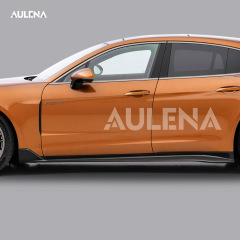 Porsche Panamera Aulena Design dry carbon performance fiber side skirts