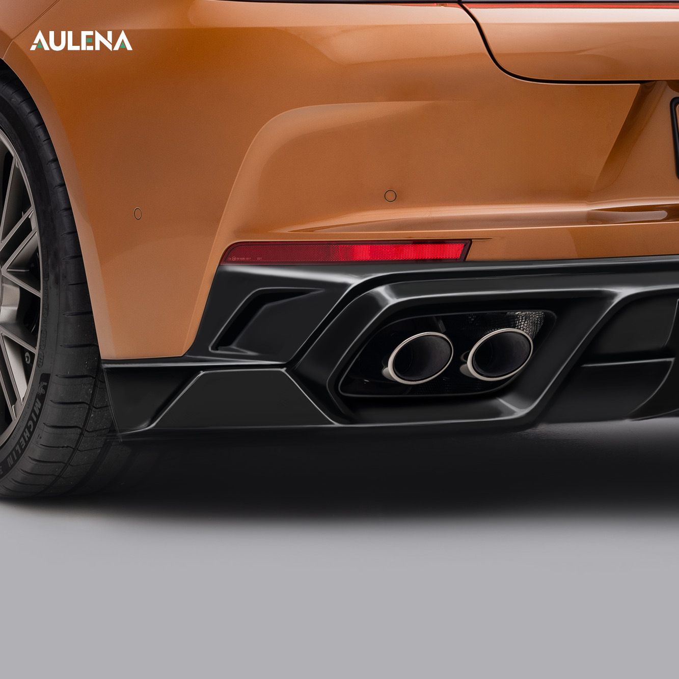 Porsche Panamera Aulena Design dry carbon performance Rear Diffuser carbon fibre customized