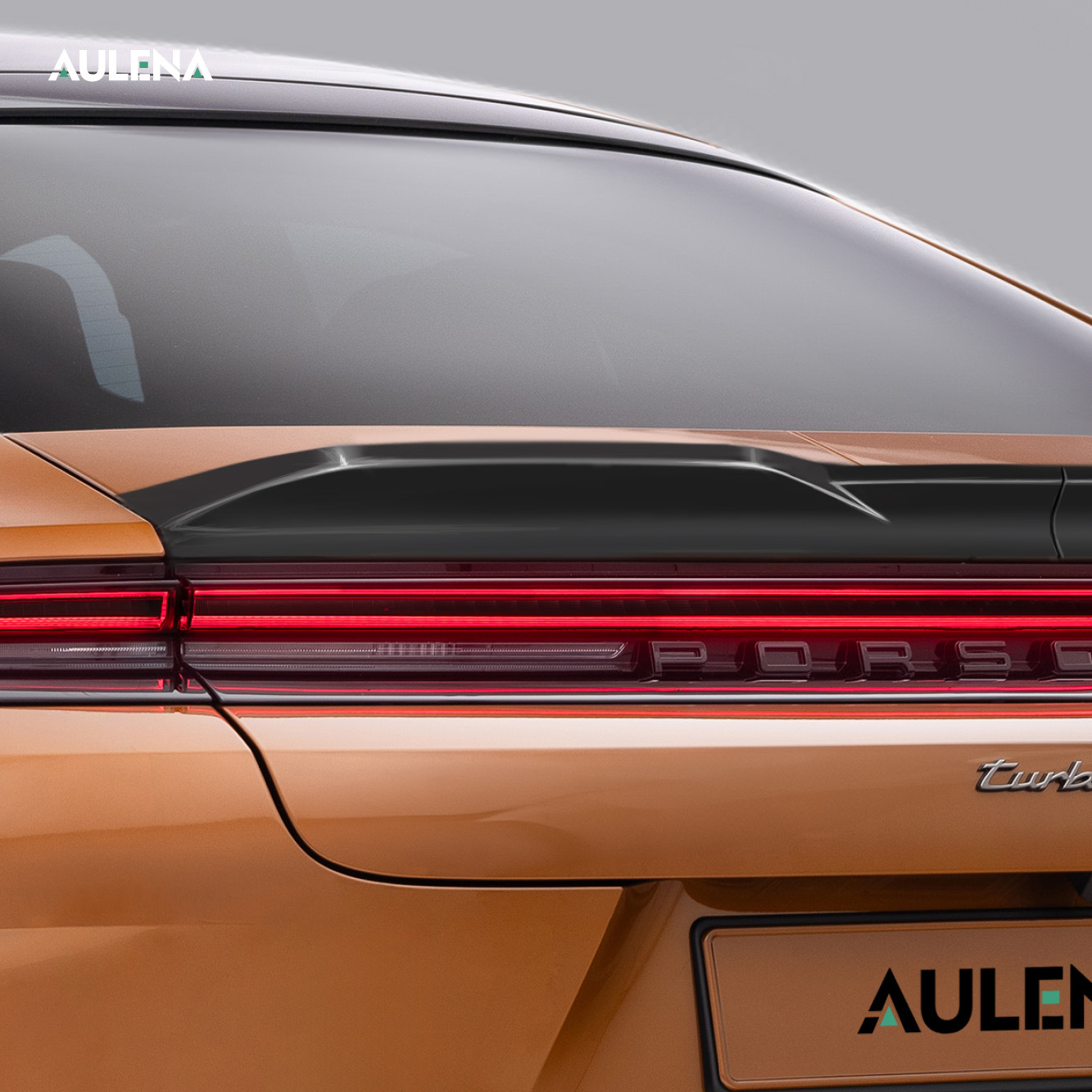 Porsche Panamera Aulena Design dry carbon performance Rear Spoiler carbumpers