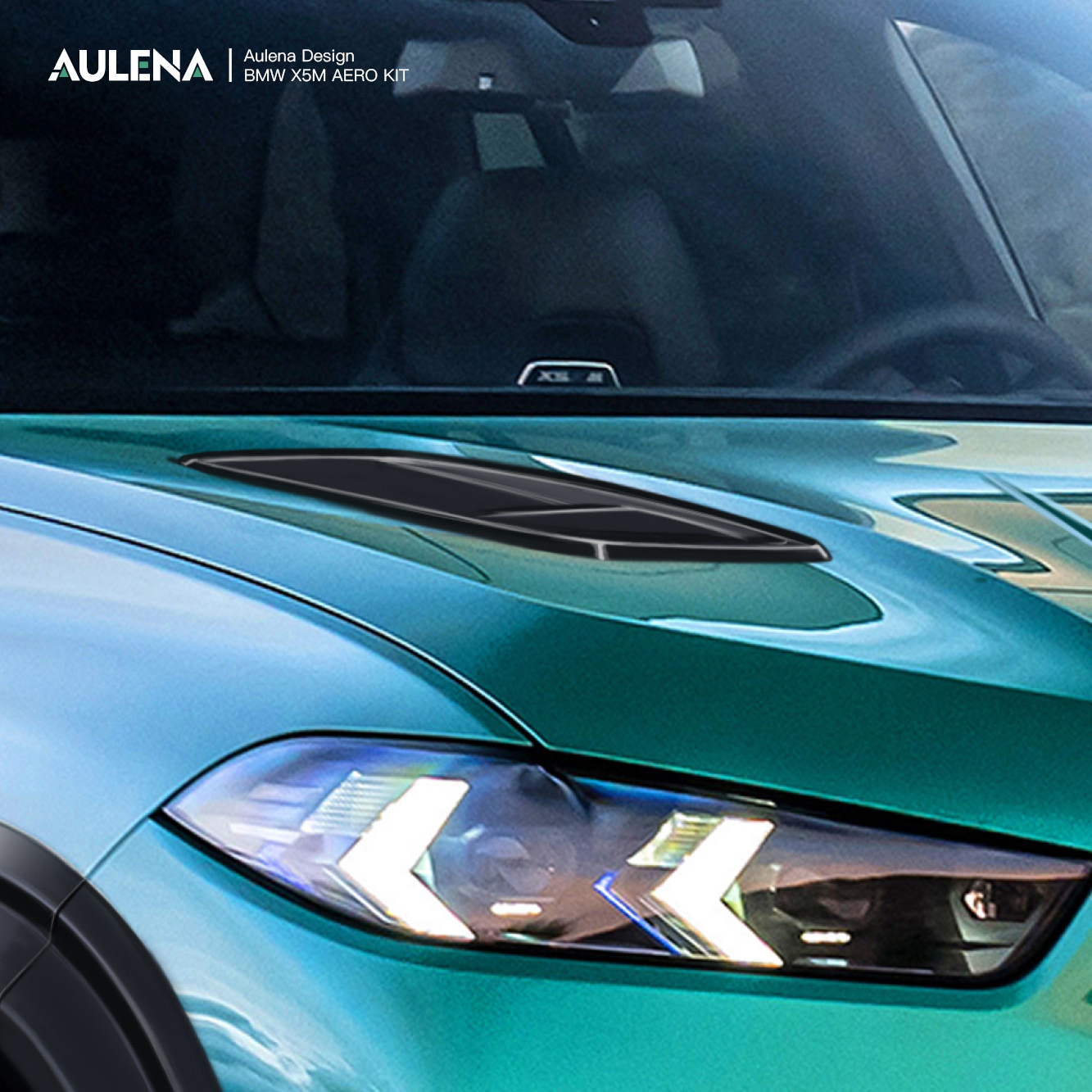 Aulena Design dry BMW X5M  carbon Hood