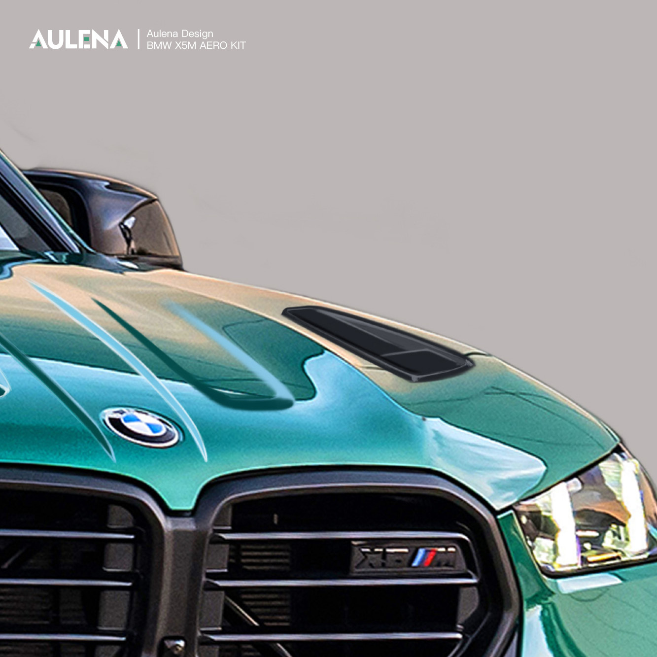 Aulena Design dry BMW X5M  carbon Hood
