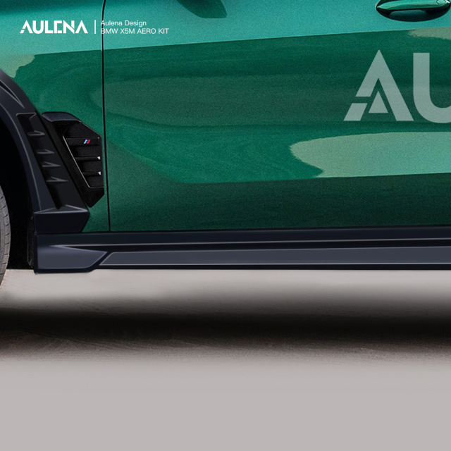 BMW X5M Aulena Design dry carbon Side Skirts