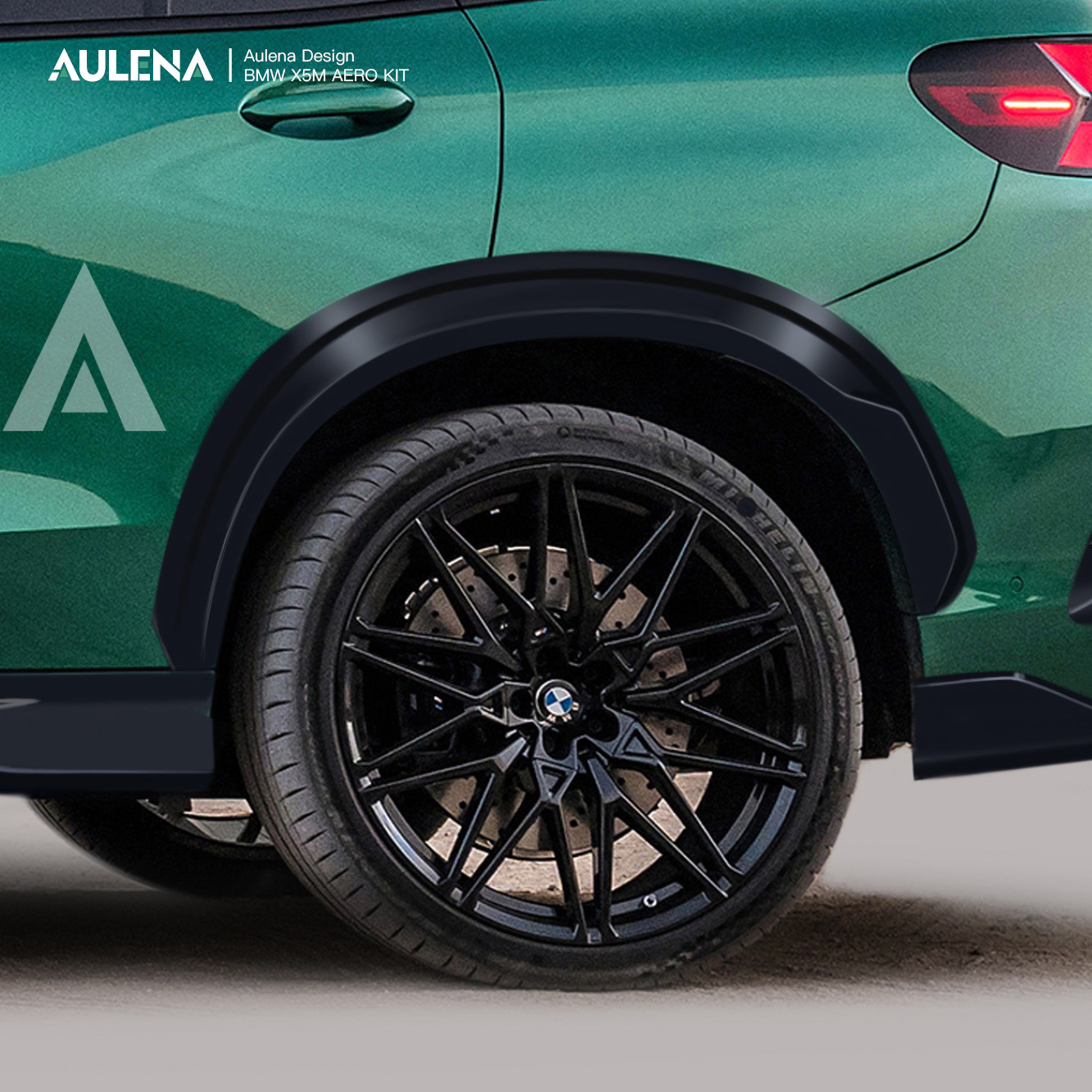 Aulena Design dry carbon BMW X5M Wheel Trims