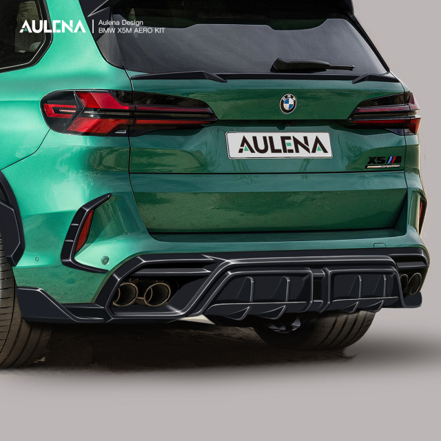 BMW X5M Aulena Design dry carbon X5M Rear Wing