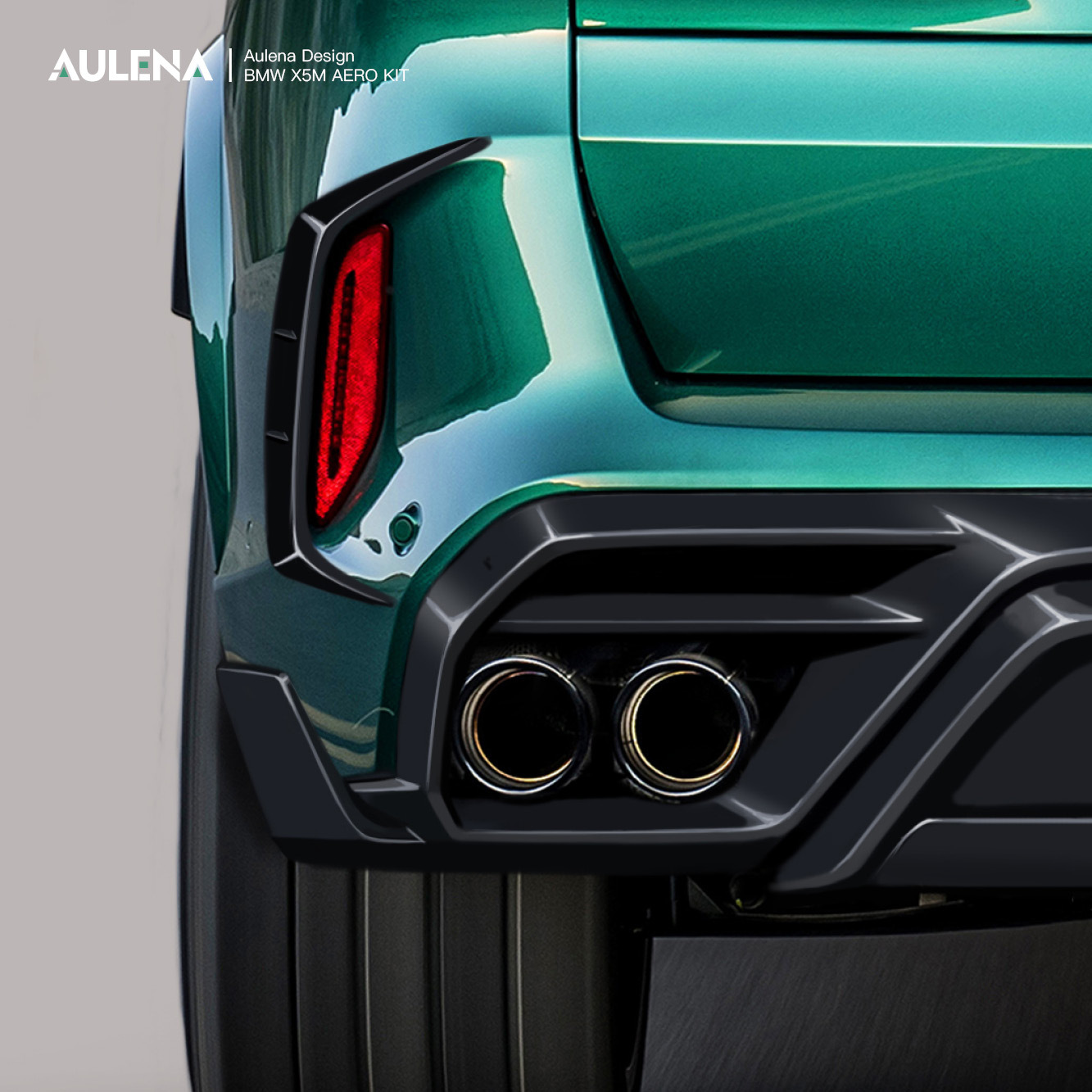 BMW X5M Aulena Design dry carbon BMW X5M Rear Diffuser