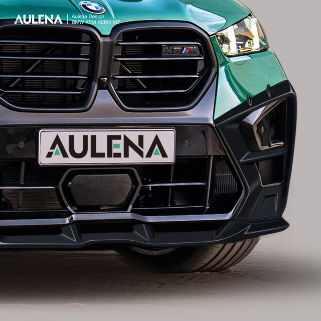 Aulena Design dry carbon for BMW X5M  Front Splitter