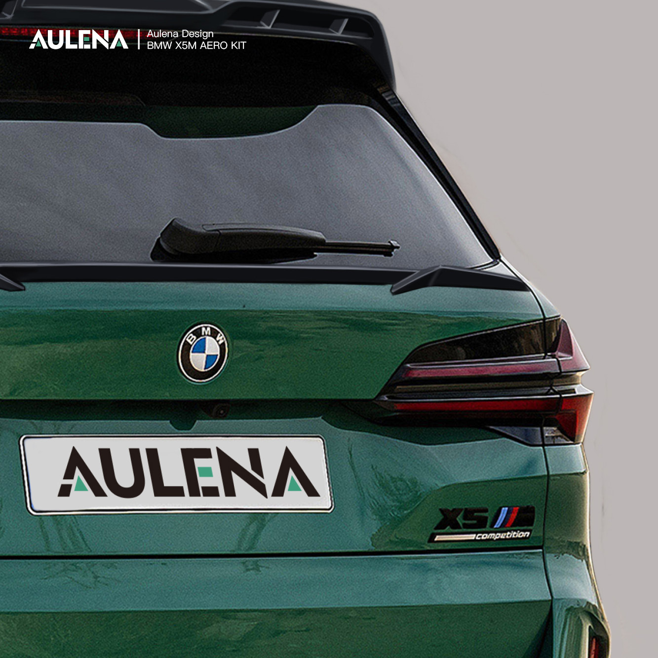 BMW X5M Aulena Design dry carbon X5M Rear Wing