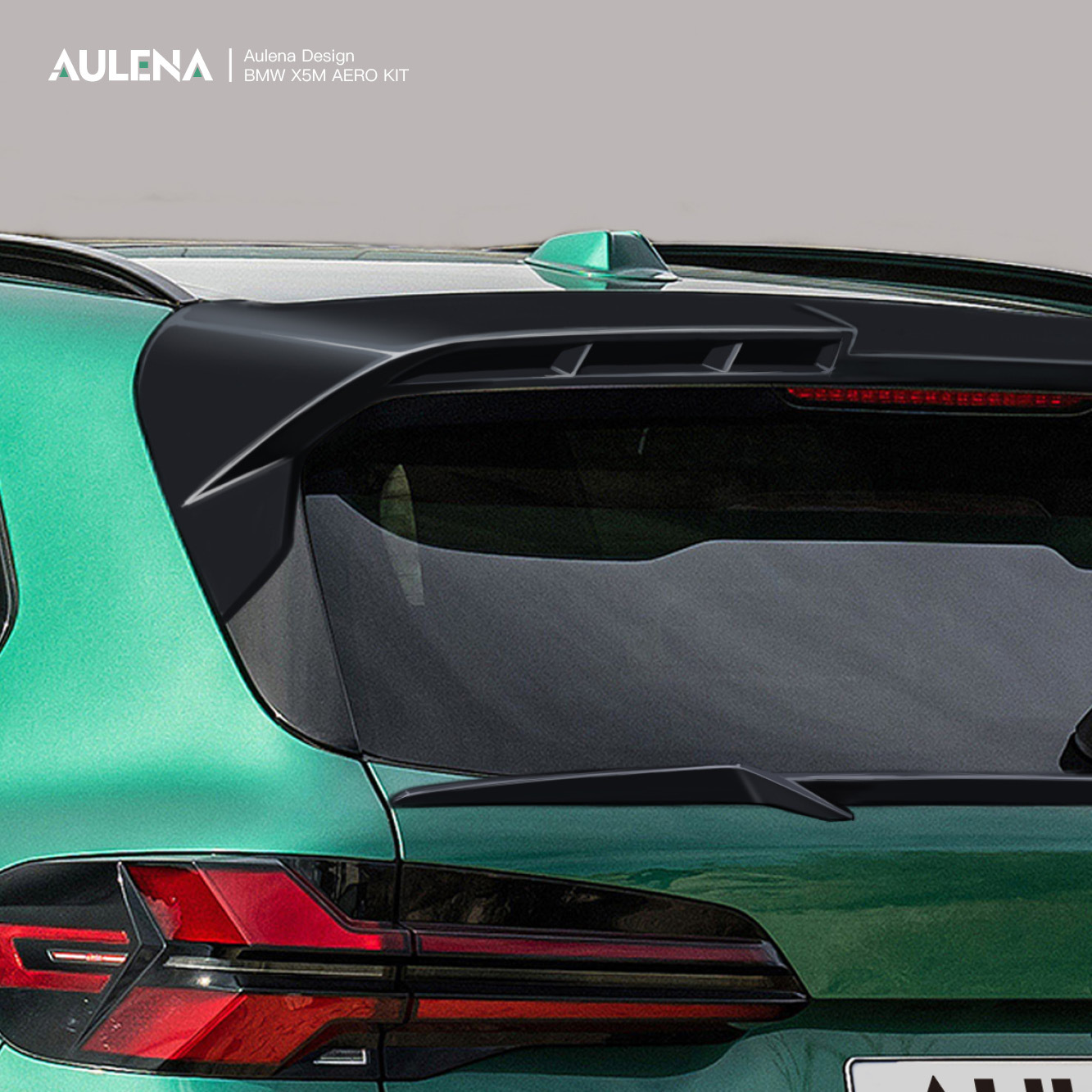 BMW X5M Aulena Design dry carbon bmw Rear Spoiler