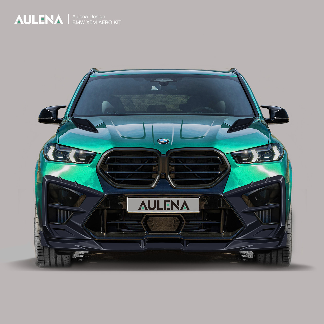 BMW X5M Aulena Design dry carbon performance Body kit carbumpers