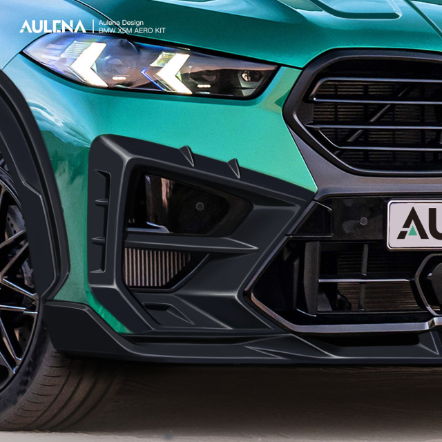 Aulena Design dry carbon for BMW X5M  Front Splitter