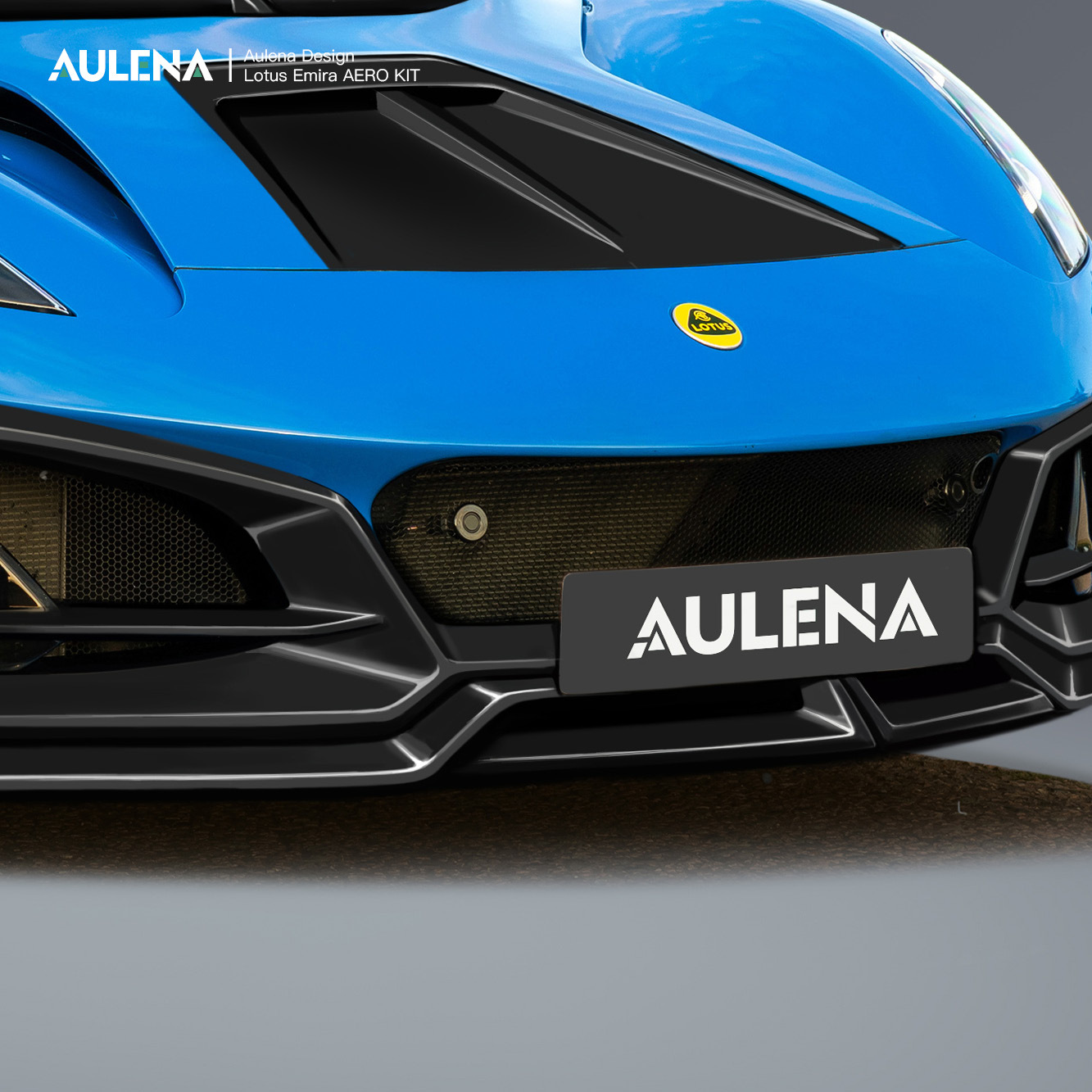 Aulena Design dry carbon performance Lotus Emira Front Air Inlet Set