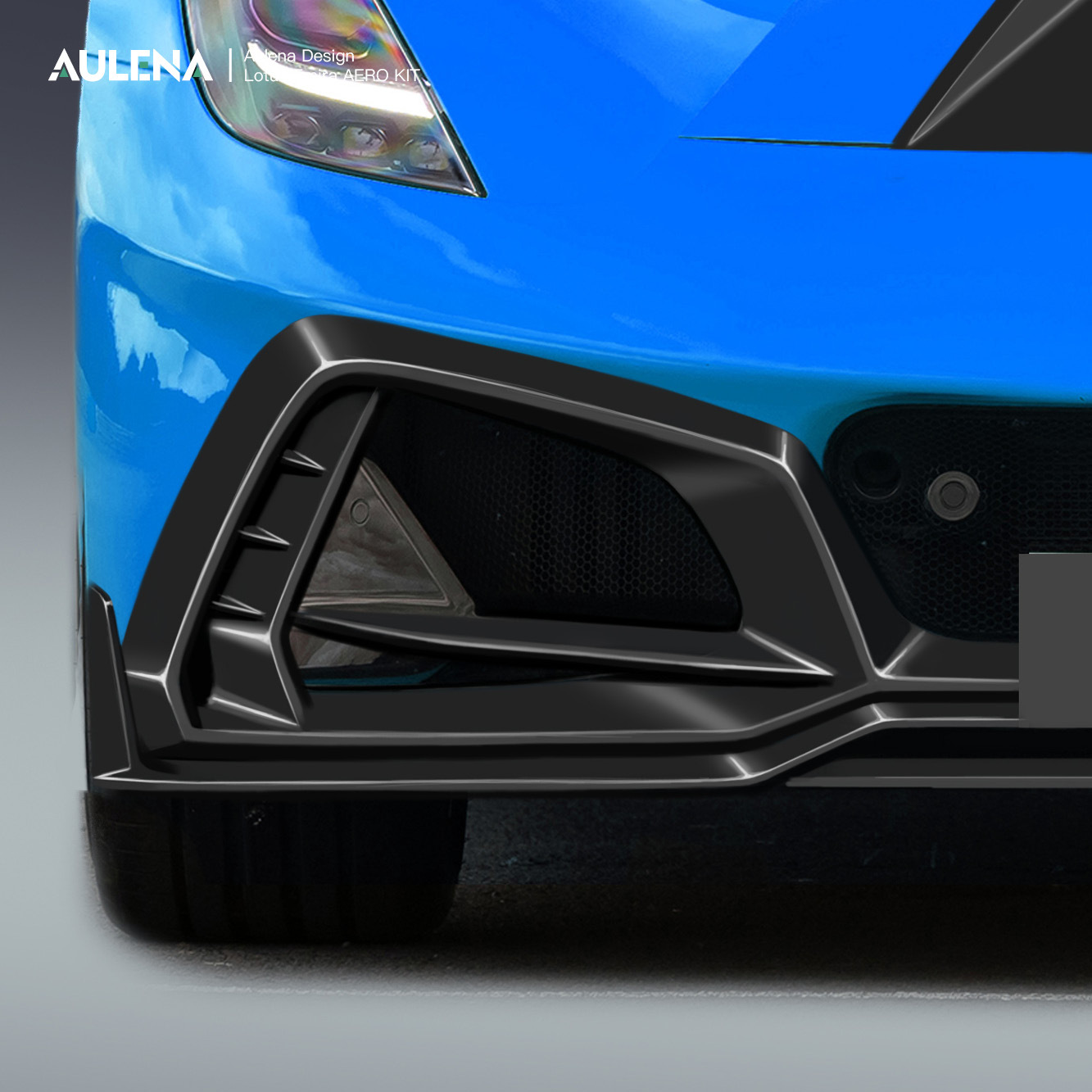 Aulena Design dry carbon performance Lotus Emira Front Air Inlet Set