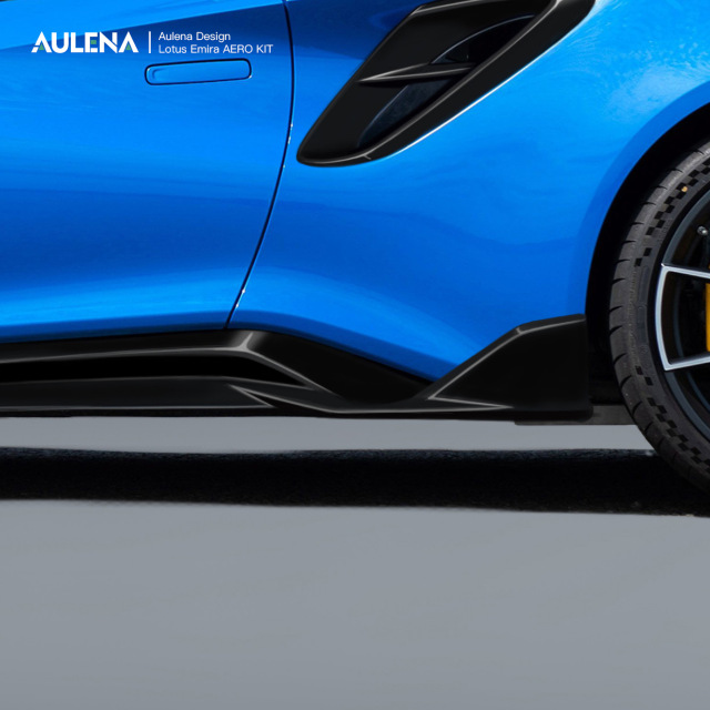 Aulena Design dry carbon performance Lotus Emira Side Skirts