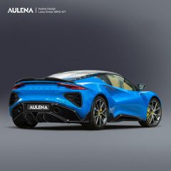 Aulena Design dry carbon performance Lotus Emira Rear Diffuser