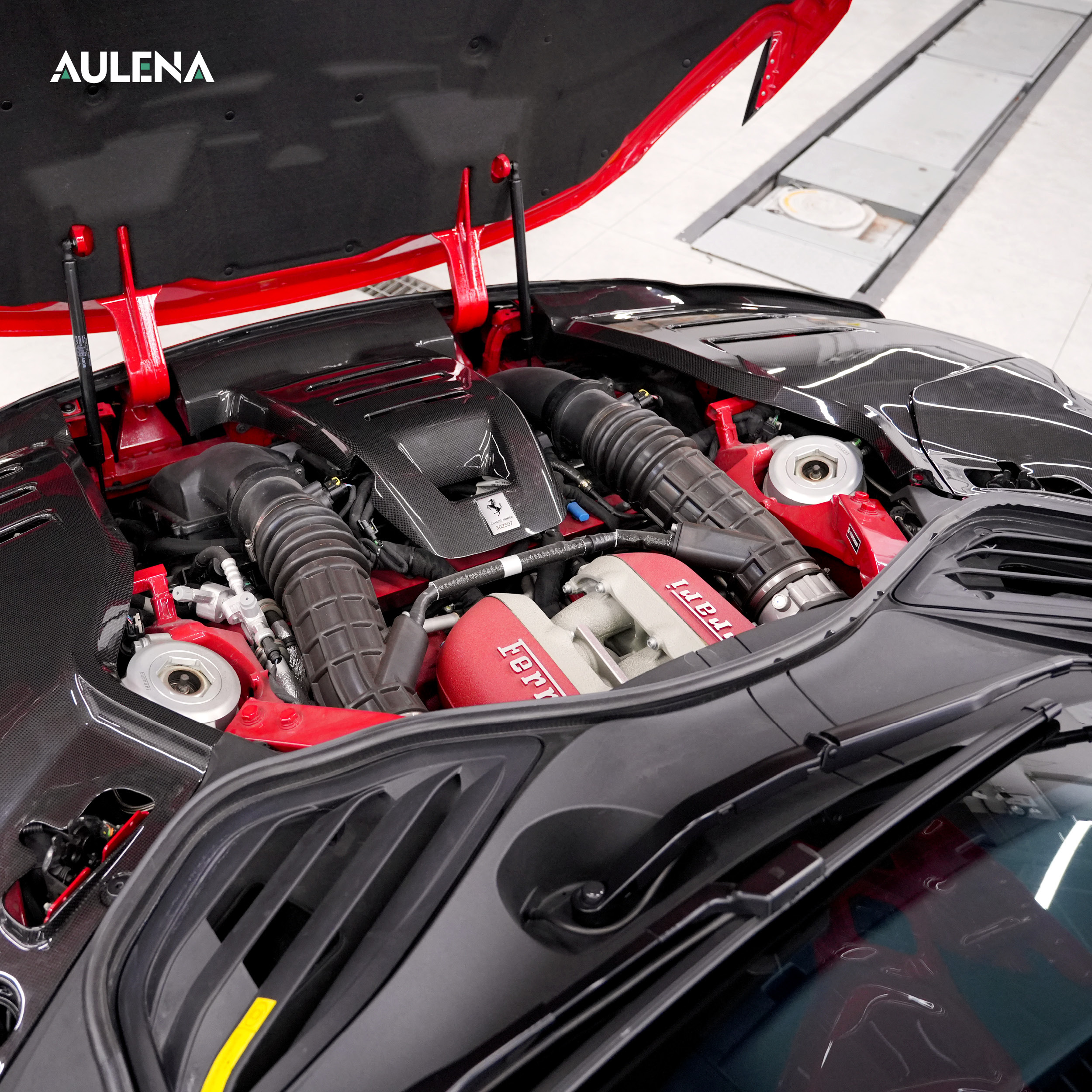 Ferrari Purosangue dry carbon OEM Style Air Conditioning Outlet