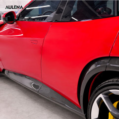 Ferrari Purosangue dry carbon OEM Style Side Skirts
