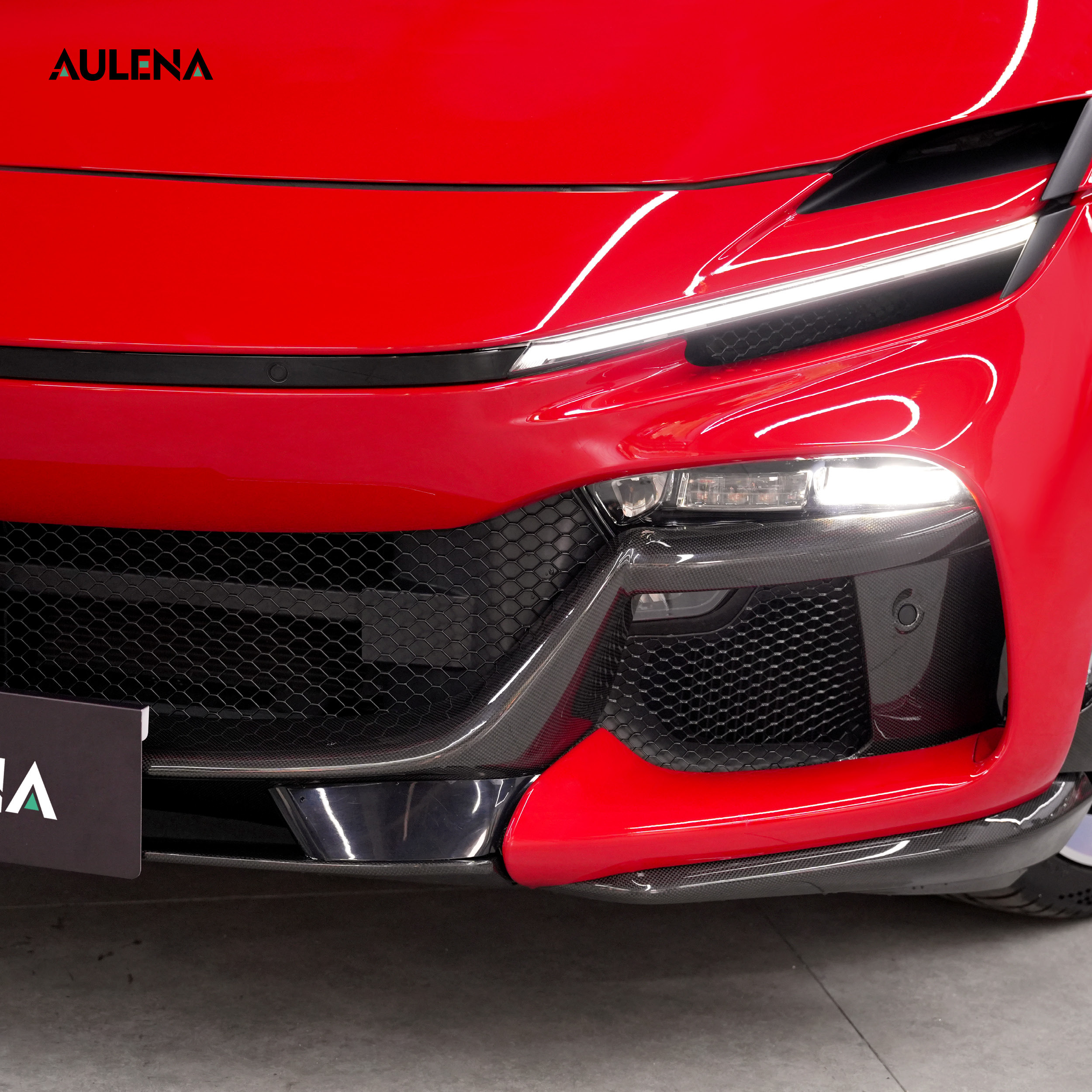 Ferrari Purosangue OEM dry carbon Front and middle lip