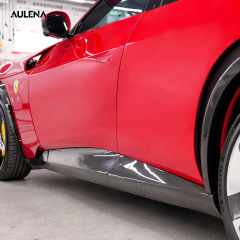 Ferrari Purosangue dry carbon OEM Style Side Skirts