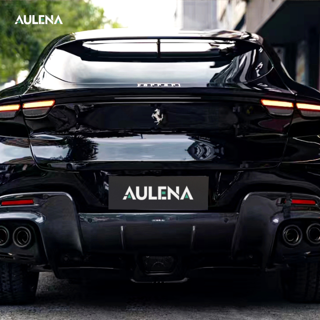 Ferrari Purosangue dry carbon OEM Style Rear Diffuser